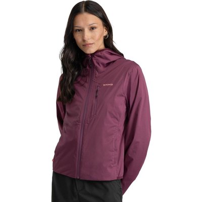 Women Hiking ’s waterproof jacket Velora Purple Purple