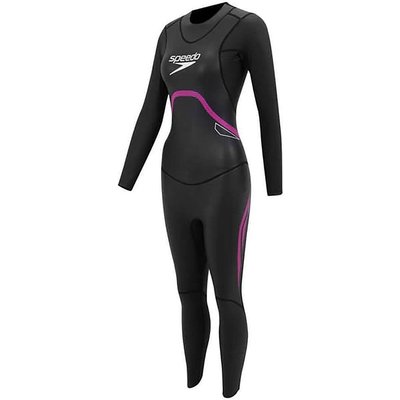 Speedo Proton TSWM Fullsuit Neoprenanzug für Damen - Schwarz / Pink