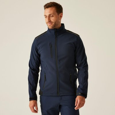 Herren Wandern Jacke - Sandstorm Softshell, schwarz