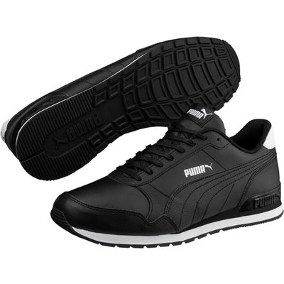 Puma ST Runner v2 Full L Unisex Sneaker Turnschuhe 365277 Schwarz /Weiß