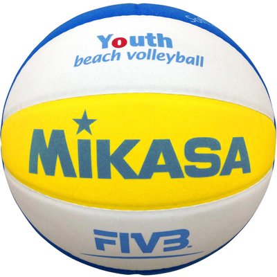 Beachvolleyball SBV Youth Volleyball Unisex Blau-Gelb-Weiß