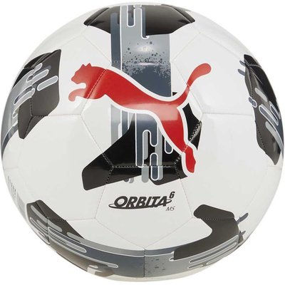 "Orbita 6" Fußball Damen und Herren Weiß/Grau/Rot 5