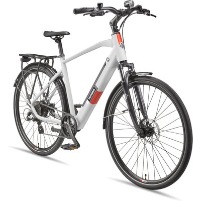 E-Bike XT490 28 Zoll 8-Gang Pedelec Trekking Touren Elektrofahrrad Herren kreide