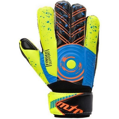"Defense" TorhüterHandschuhe für Kinder Gelb/Schwarz/Blau