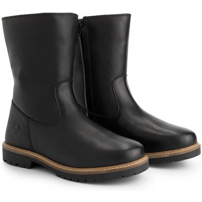 Nexo Damen – Stiefel – mit Wolle gefüttert – Schwarz