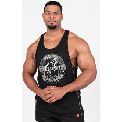 Casper Stringer-Tanktop - Schwarz/Grün