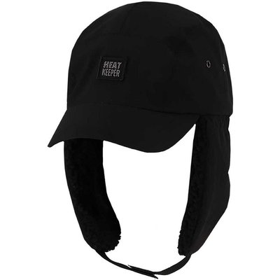 Thermo-Wintermütze Herren - Teddy - Schwarz