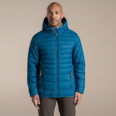 Compresslite Isolierte Kapuzen-Steppjacke für Herren