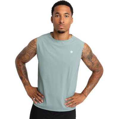 Men Hiking 's trail running tank top Apex Green Green