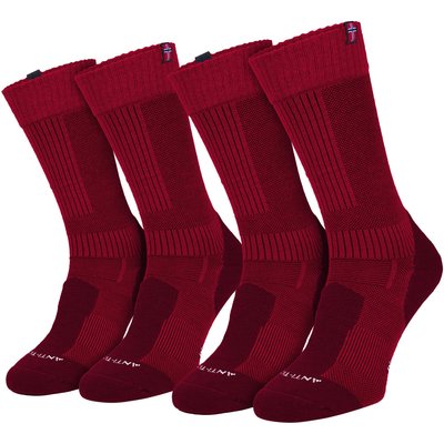 Damen Herren Wandersocken Merino gepolstert, atmungsaktiv, geruchshemmend