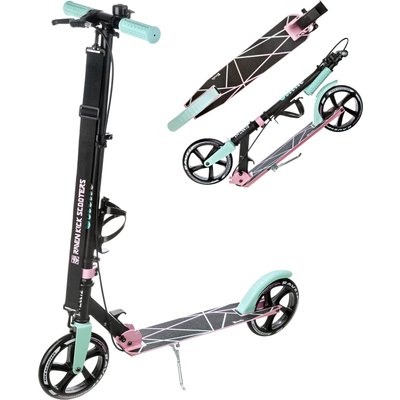 Klappbarer Roller mit Bremse, Klingel und 200mm Flaschenhalter Estelle