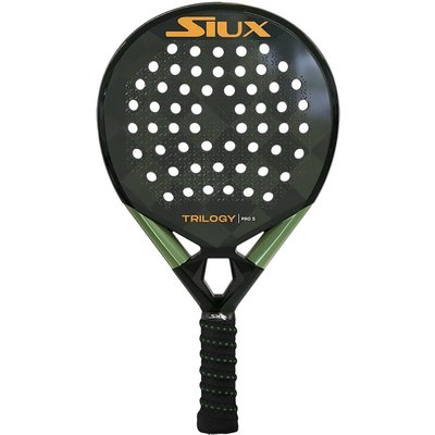 Siux - Padel-Schläger Trilogy Pro 5 für professionelle Frauen, runde Form.