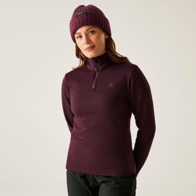 Blindside Midlayer Damen, isolierend mit 1/4-Reißverschluss und Stretch