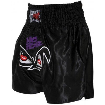 No Fear schwarze Muay Thai Shorts