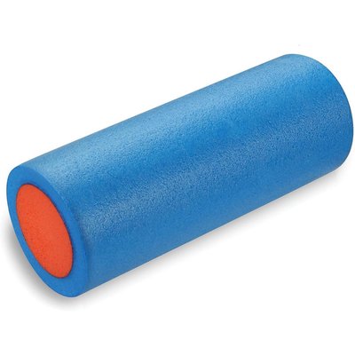 Faszienrolle Yoga und Fitness geriffelt INDIGO 45x15 cm