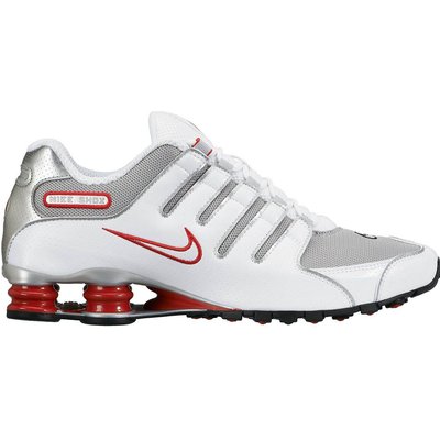 Nike Nike Shox Nz - white/metallic silver-sport red