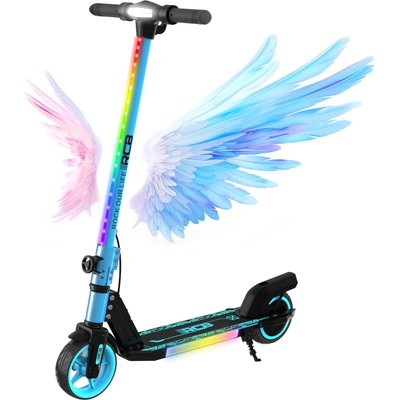 E-Scooter klappbar leicht E-Tretroller für Kinder und Jugendliche R12