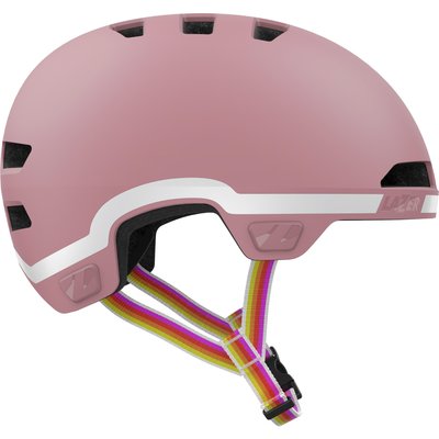 Kinder-Fahrradhelm Maze Jr KinetiCore GoFluo Edition, Soft Pink