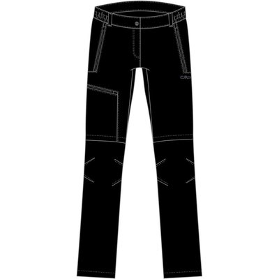 CMP Damen Trekkinghose Woman Zip Off Pant 34T5016