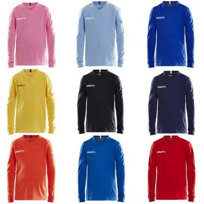Craft Kinder Langarm Trikot Squad Jersey Solid LS Jr 1906886