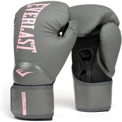Everlast Elite 2 Boxhandschuhe | Grau/Rosa | 10-OZ