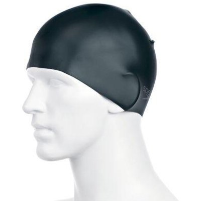 Speedo Molded Silicon Cap Schwarz
