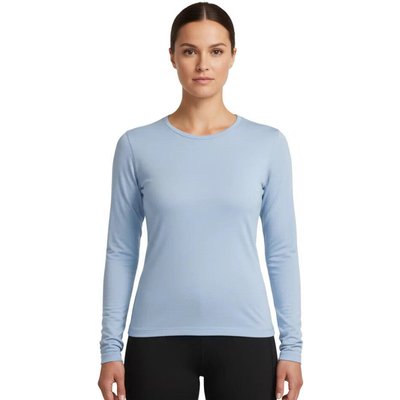 Damen-T-Shirt aus 100% Merinowolle mit langen Ärmeln - Bjork 210