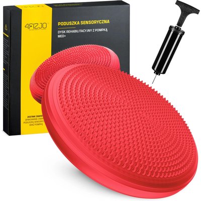 Sensorisches Kissen MED+ 4FIZJO Ballkissen Noppen Sitzkissen Inkl. Pumpe