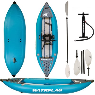 Aufblasbares Dropstitch-Solo-Touring-Kajak 320 SET – 1 Person