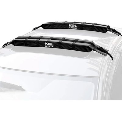 Soft Roof Rack Kajak SUP - Dachpolster Schaumstoff Auto-Dachträger mit Gurten