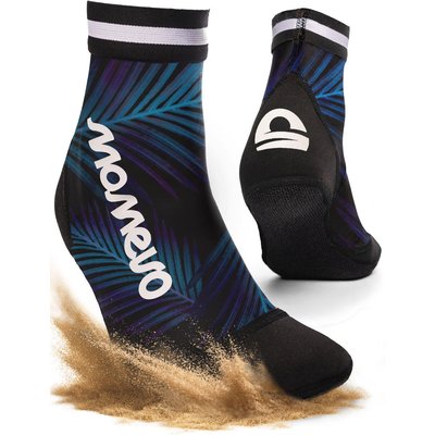Beachvolleyball Socken aus Neopren – Schutz für Strandsport Palm Blue