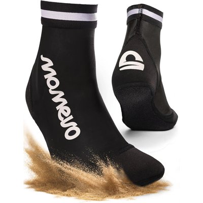 Beachvolleyball Socken aus Neopren – Schutz für Strandsport Schwarz