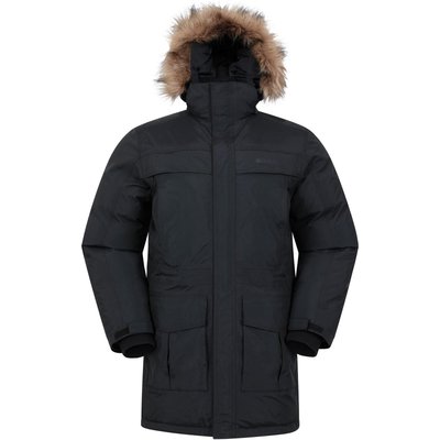 Herren Winterwandern Daunenjacke Wasserdicht Kapuze - Antarctic Extreme