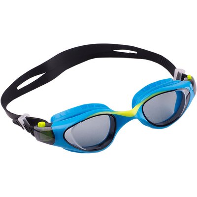 Crowell Splash Schwimmbrille Kinder blau-schwarz
