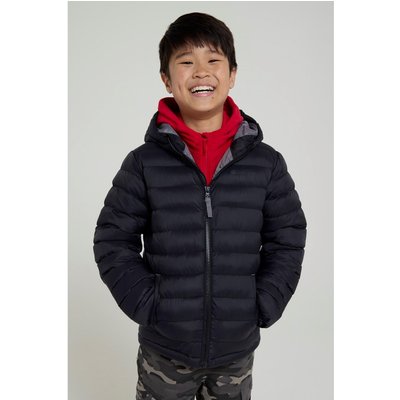 Kinder Winterwandern Steppjacke Wasserabweisend Leicht Kapuze - Seasons II