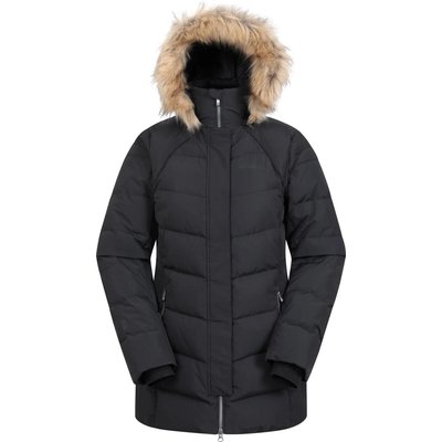 Damen Winterwandern Daunenjacke Wasserabweisend Fellkapuze Leicht - Isla II