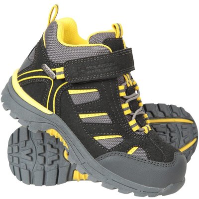 Kinder Wanderstiefel Wasserdicht Atmungsaktives Futter Schnürung - Drift Junior