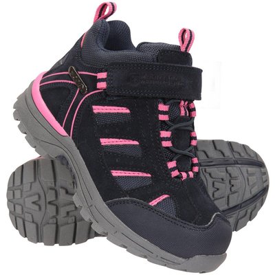 Kinder Wanderstiefel Wasserdicht Atmungsaktives Futter Schnürung - Drift Junior