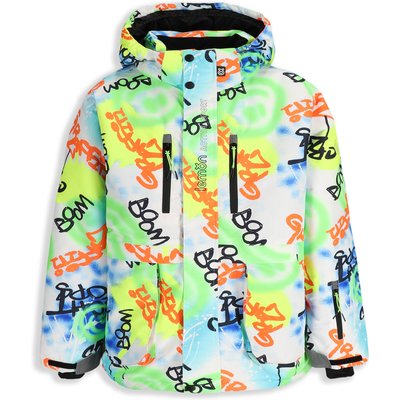 Jungen Skijacke mit Kapuze ZL5 bunt