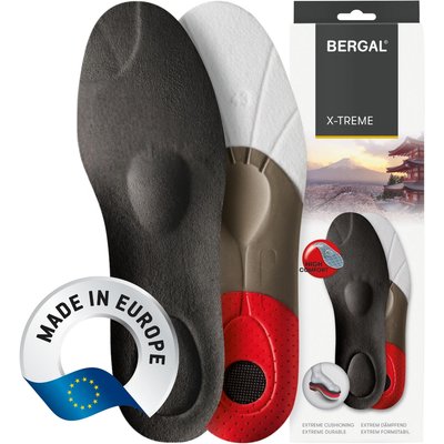 X-Treme Einlegesohle für Dämpfung und Halt in Wanderschuhen