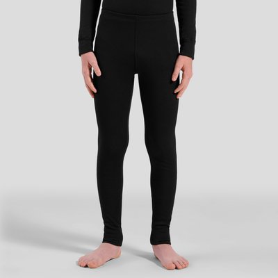 Lange enge Odlo Active Warm Eco Schwarze Jugend