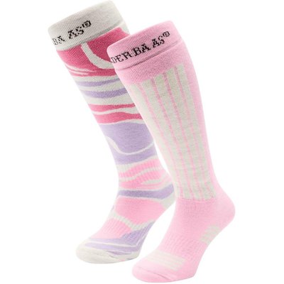Skisocken - Damen - 2 Paar - Powder Rose