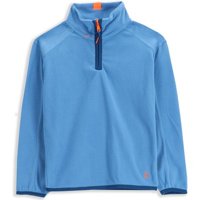 Jungen Fleecejacke Wandern mit Stehkragen ZL5