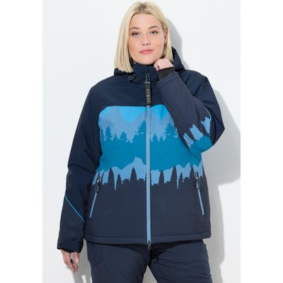 Damen Funktionsjacke Berge wasserdicht Kapuze Schneefang