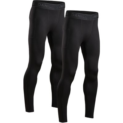 Herren Kompressions-Lauftights Schnell trocknend Recycelt Performance