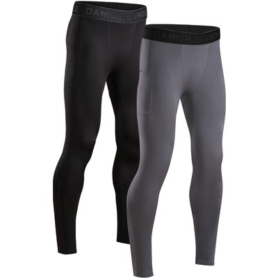 Herren Kompressions-Lauftights Schnell trocknend Recycelt Performance