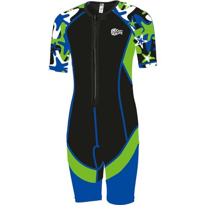 Neoprenanzug Gr. 116 Blau-Grün SUP Unisex Blau-Grün