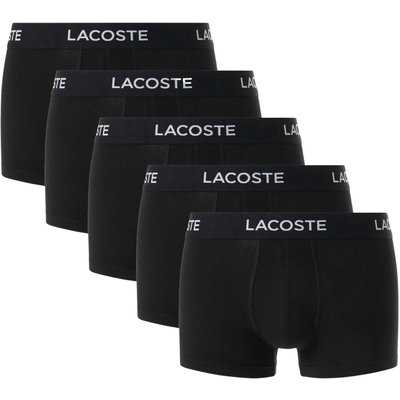 Lacoste Stretchcotton Trunk Boxershorts Herren (5er Pack) 5H1292