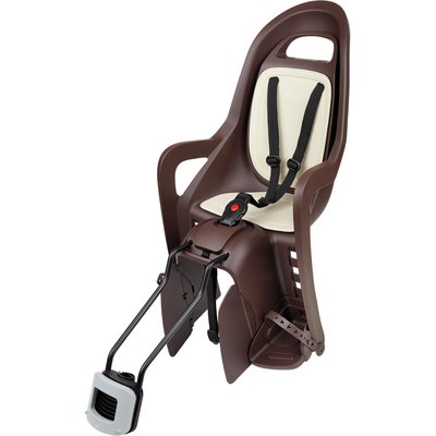 Fahrradsitz hinten Rahmen für kleine Rahmen/29er Räder Groovy Dunkelbraun/Braun