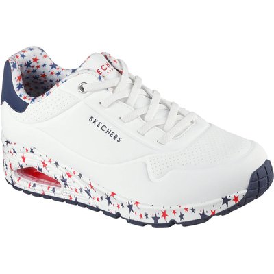 Skechers Damen UNO Free Stryde Sneaker 177008 WRDB Rot